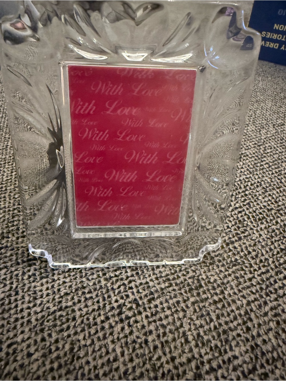Vintage Waterford Crystal Clear Frame
